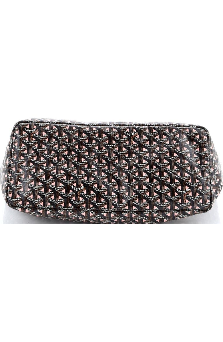 Pre-Owned Goyard Saint Louis Tote Claire Voie Coated Canvas PM, Alternate, color, Brown