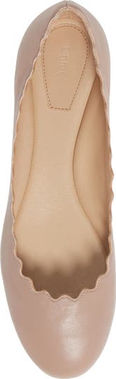 Lauren Scalloped Ballet Flat
