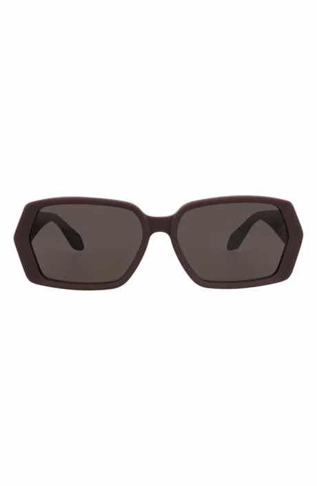 Alaïa 60mm Novelty Rectangular Sunglasses