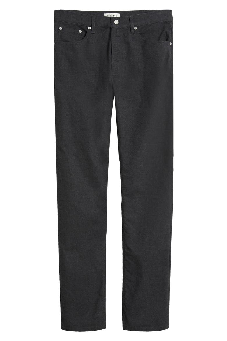 Modern Straight Leg Jeans, Alternate, color, CHARCOAL