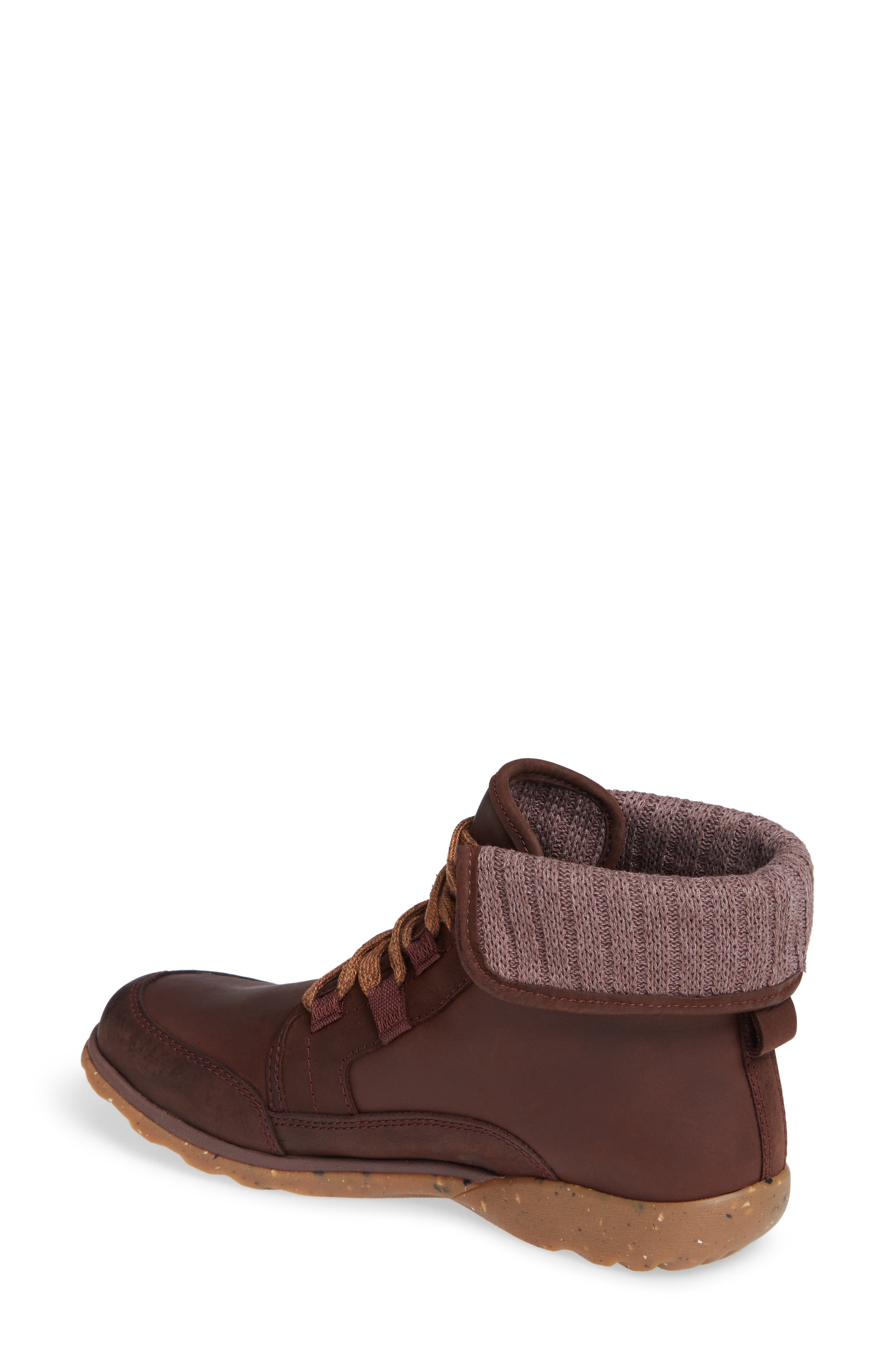 Barbary Waterproof Bootie, Alternate, color, MAHOGANY LEATHER