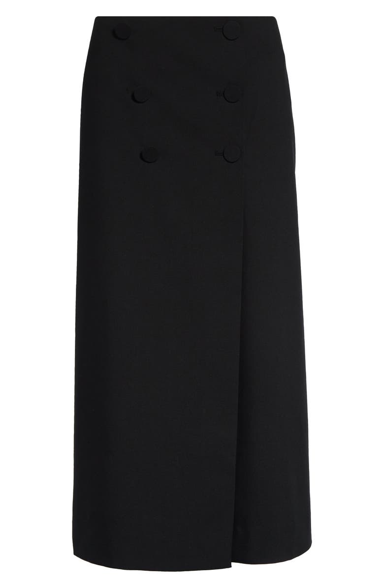 L'AGENCE Febe Tuxedo Pencil Skirt, Alternate, color, Black