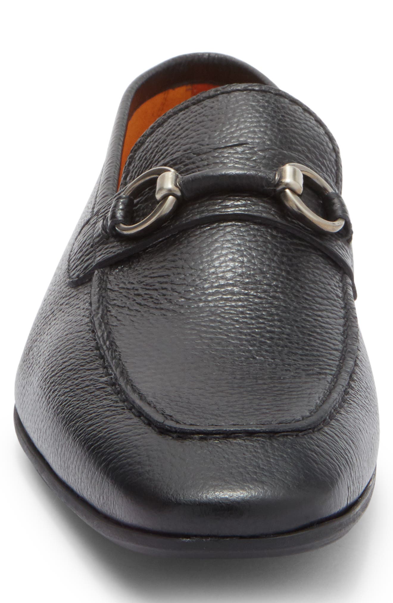 Magnanni Naza Bit Loafer, Alternate, color, Black Pebble