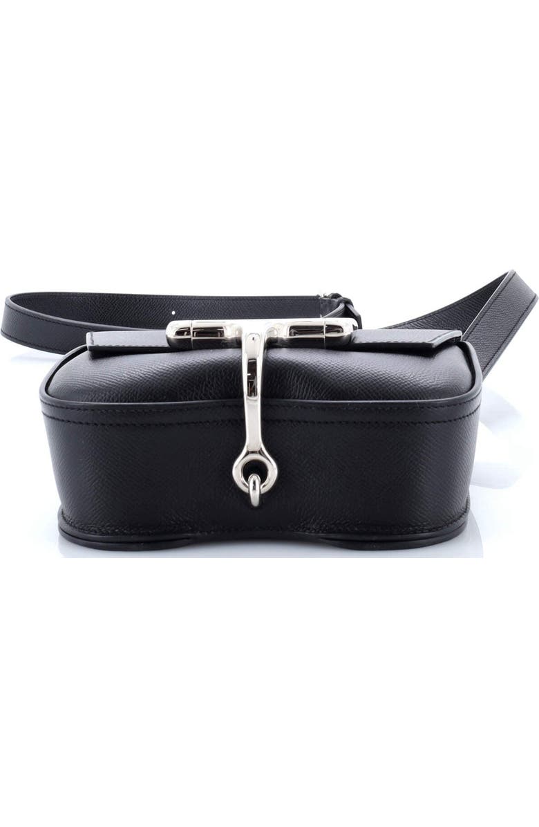 Pre-Owned Hermes Della Cavalleria Shoulder Bag Epsom Mini, Alternate, color, Noir
