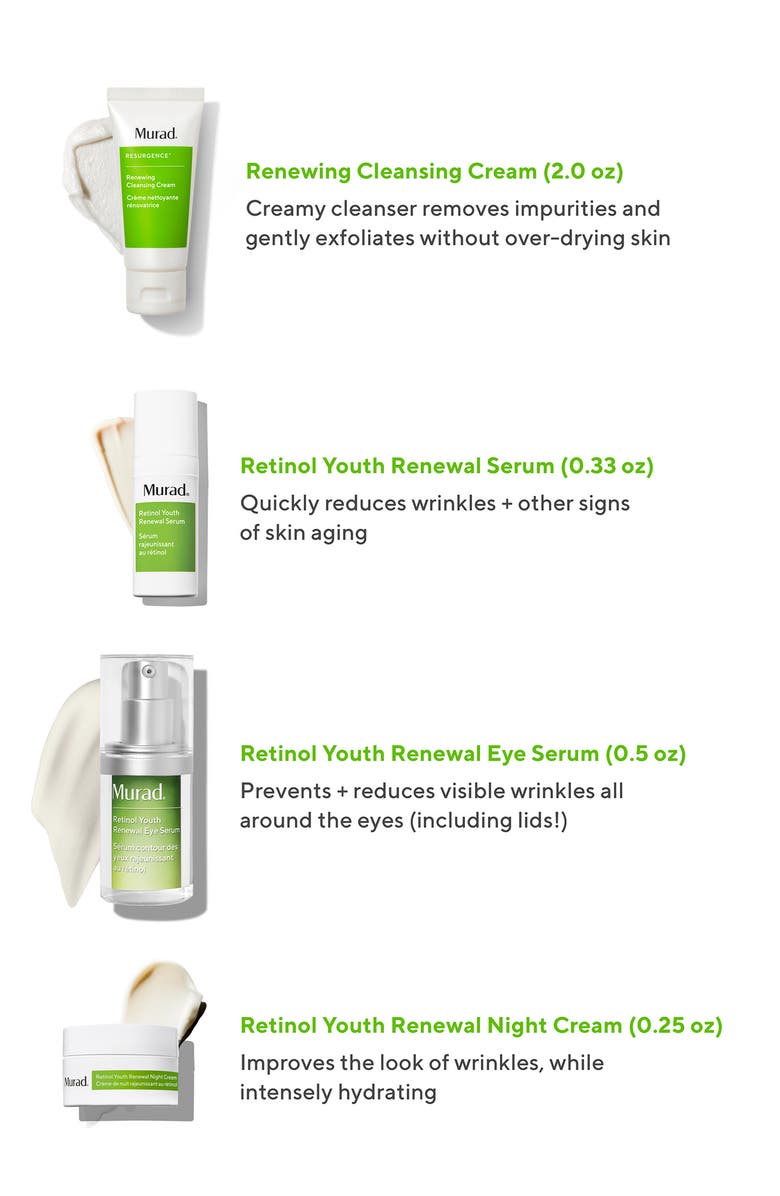 Murad<sup>®</sup> Under the Microscope: The Retinol Renewers Set (Limited Edition) $164 Value, Alternate, color,