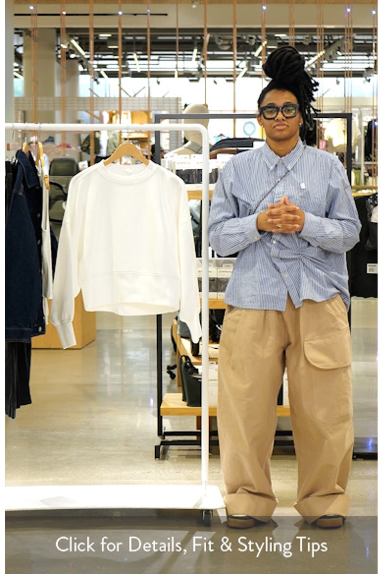 Cloud Fleece Relaxed Sweatshirt video