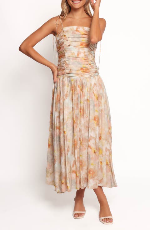 Xiormara Gathered Maxi Dress