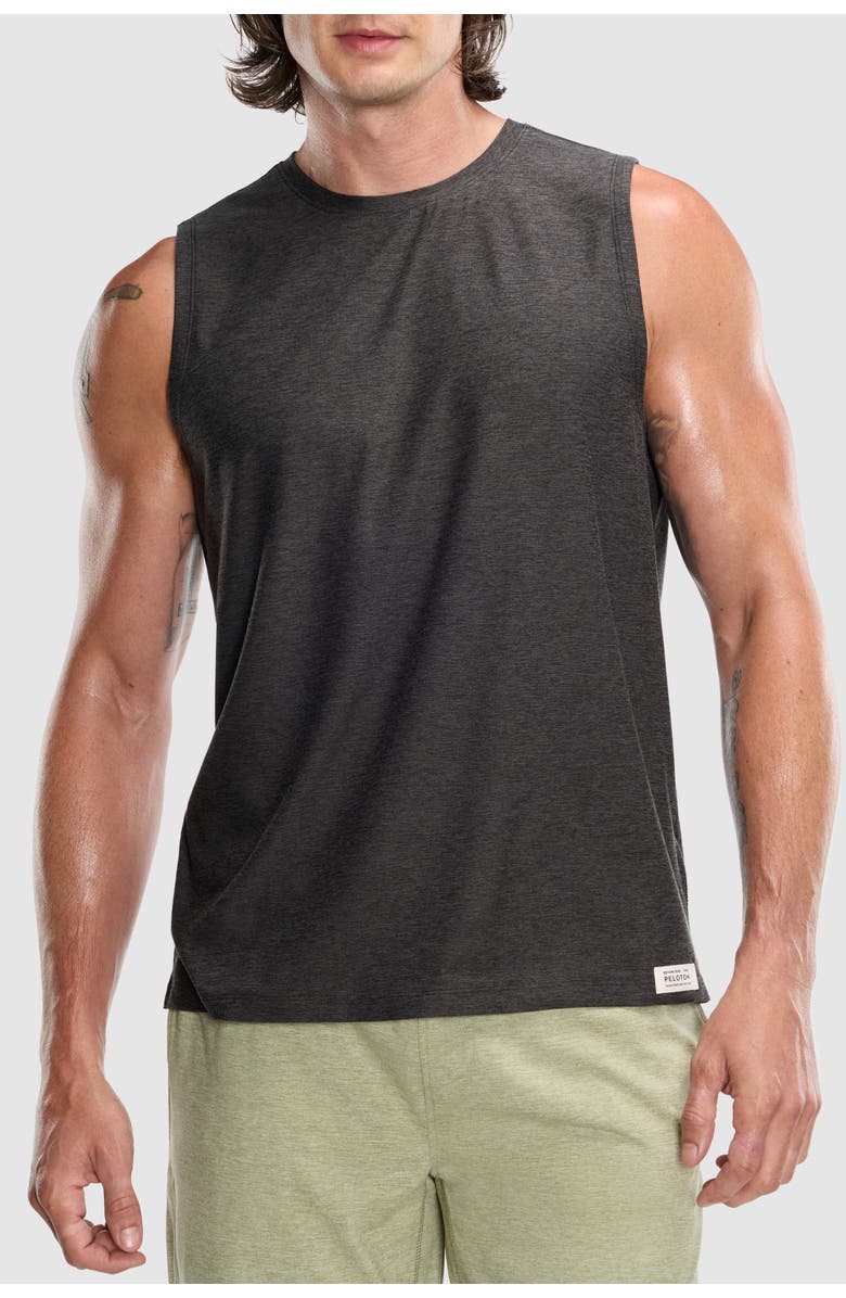 Peloton Dreamblend Tank, Main, color, Dark Heather Grey