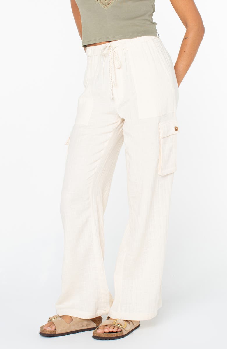 Roxy Precious Cargo Drawstring Pants, Main, color, 