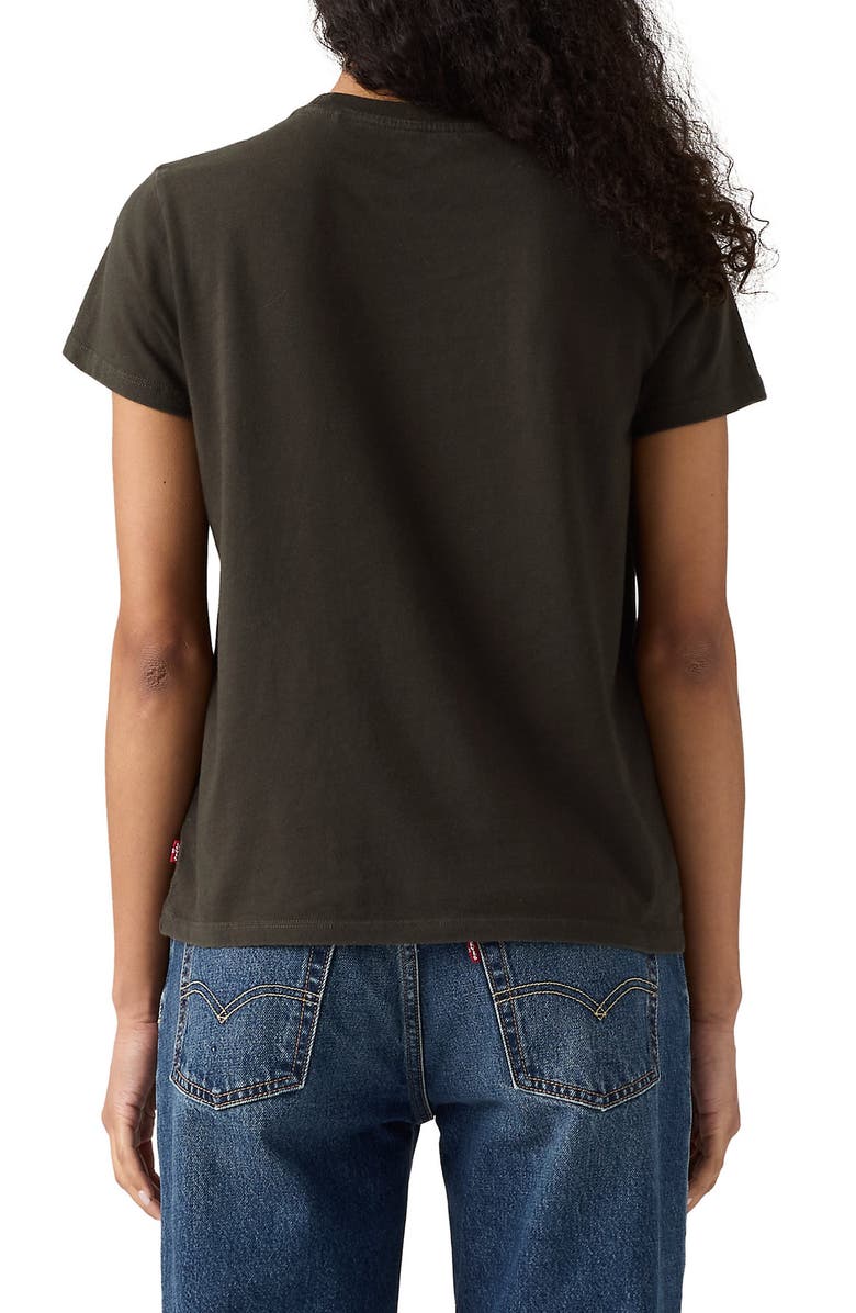 Levi's The Perfect Graphic T-Shirt, Alternate, color, Levi Strauss Moody Boots