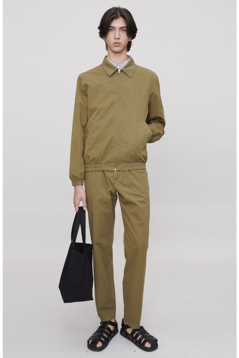 Gilbert Organic Cotton Jacket, Alternate, color, MILITARY KHAKI