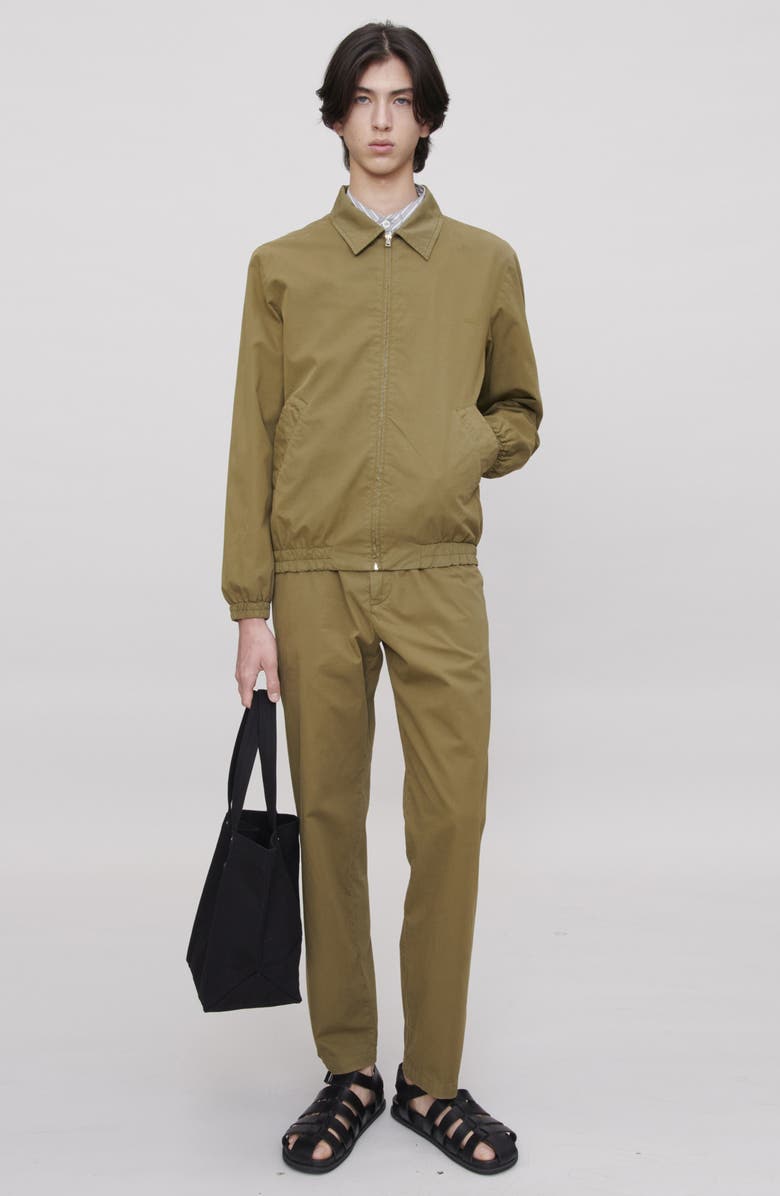 A.P.C. Gilbert Organic Cotton Jacket, Alternate, color, Military Khaki