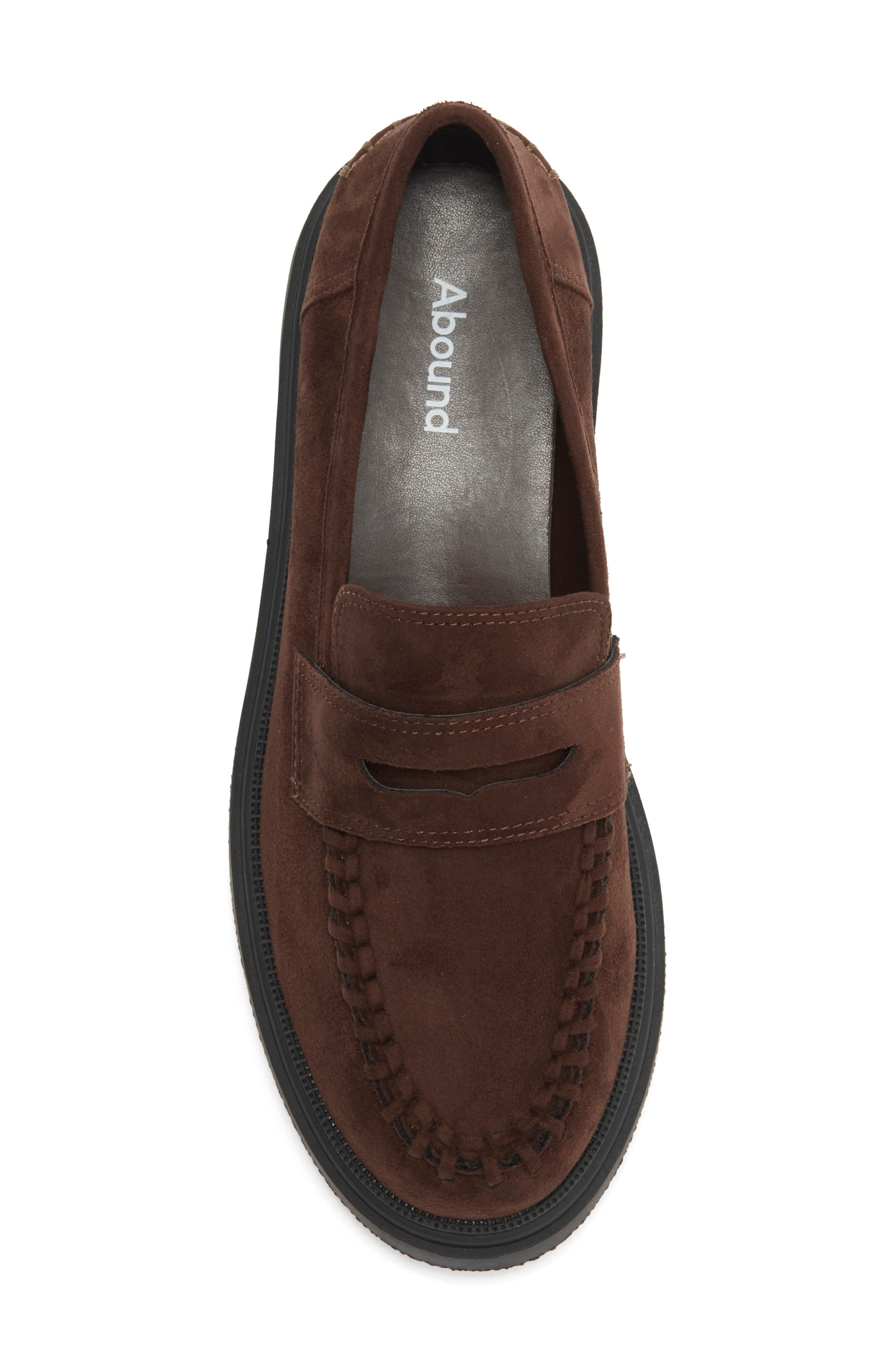 Harriet Lug Loafer, Alternate, color, BROWN CHOCOLATE