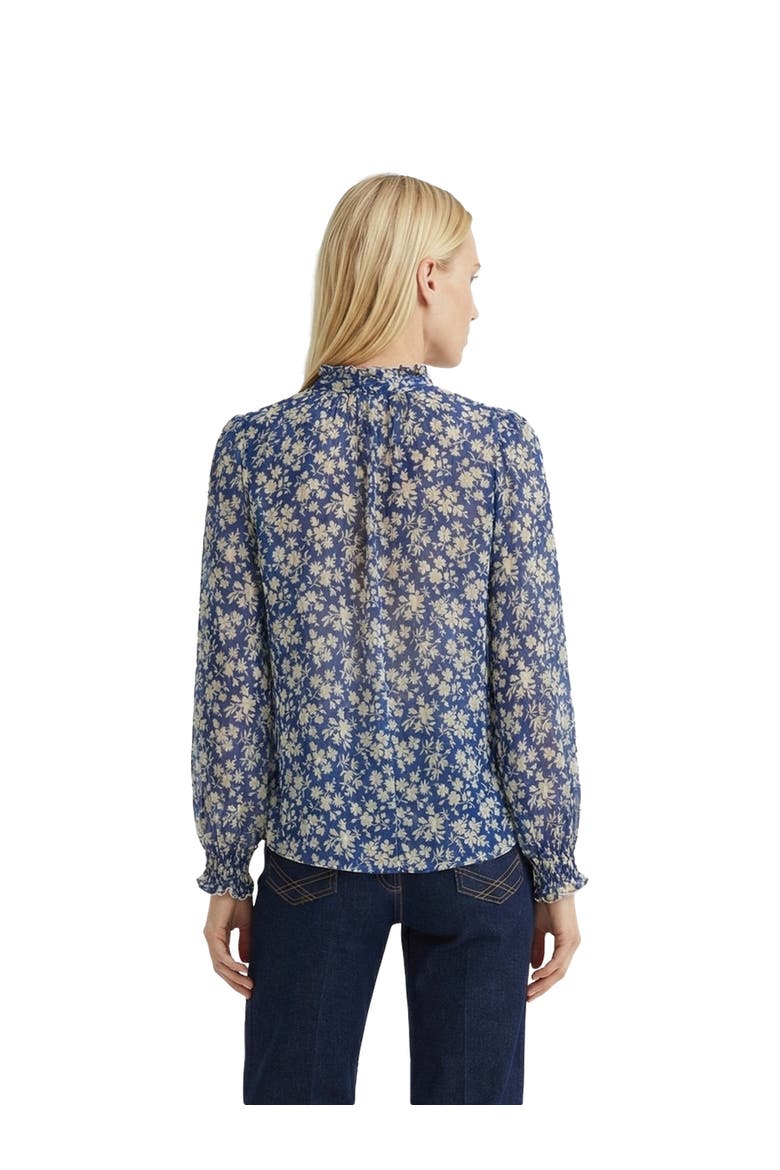 Casy Floral Print Shirt, Alternate, color, Ink