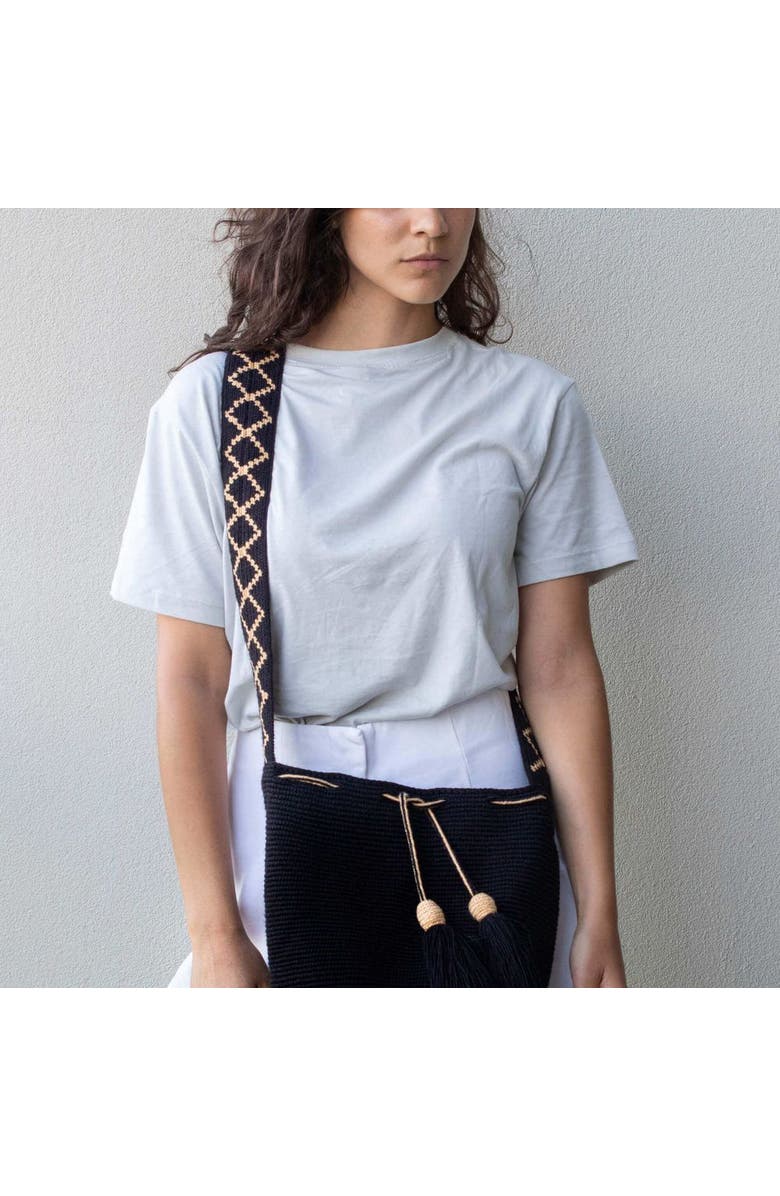 One Thread Collective Noche Bag, Alternate, color, Black