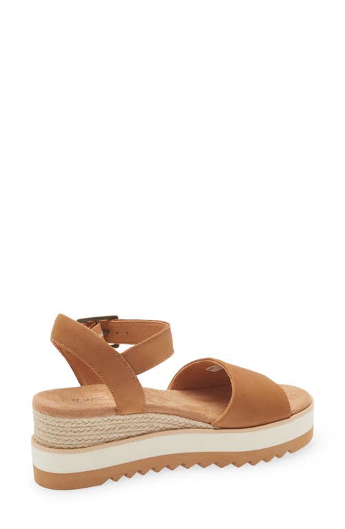 Toms Diana Platform Wedge Sandal