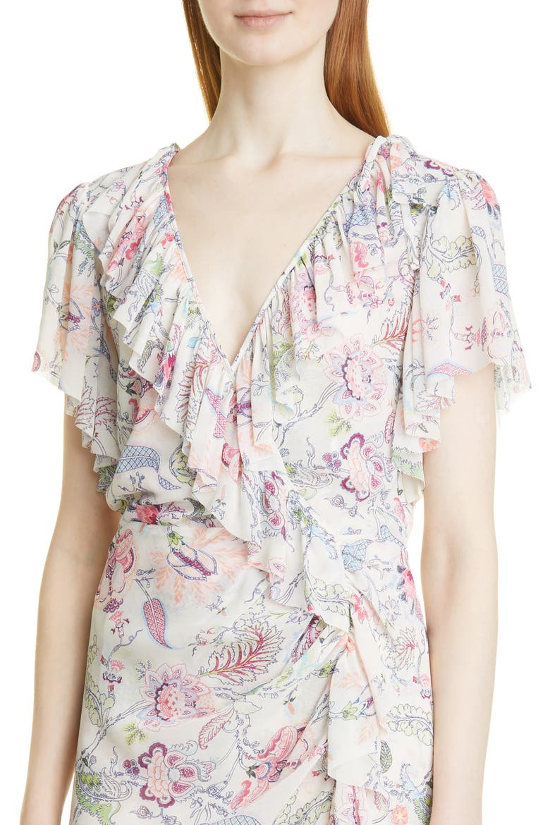 Sheilla Midi Dress, Alternate, color, CELESTE MULTI