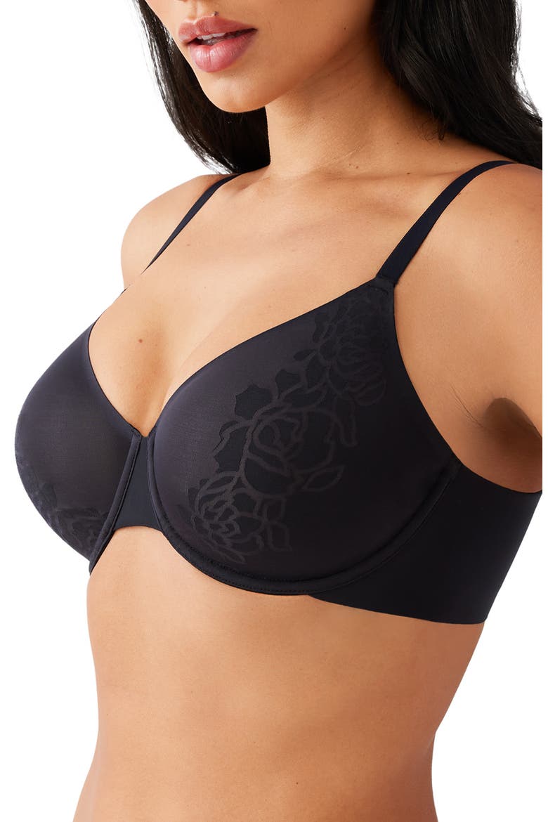 Confidence Boost™ Underwire Bra, Alternate, color, BLACK