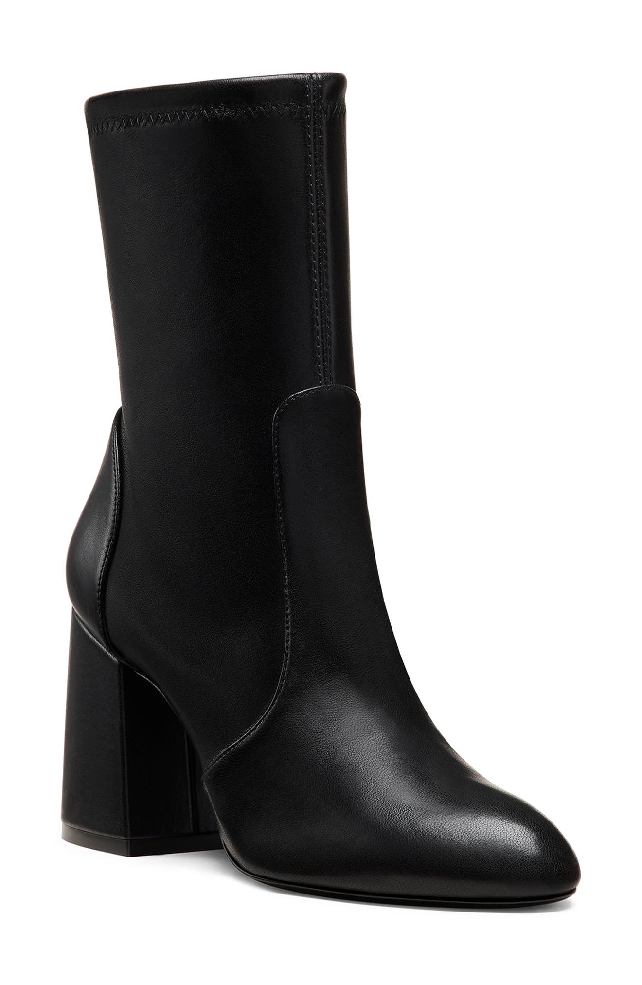 Stuart Weitzman Essentialist Stretch Bootie, Main, color, 