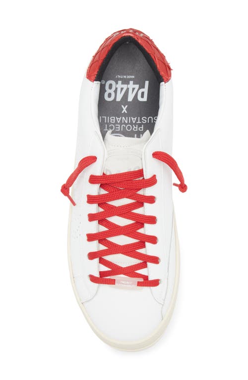 P448 John Sneaker In White