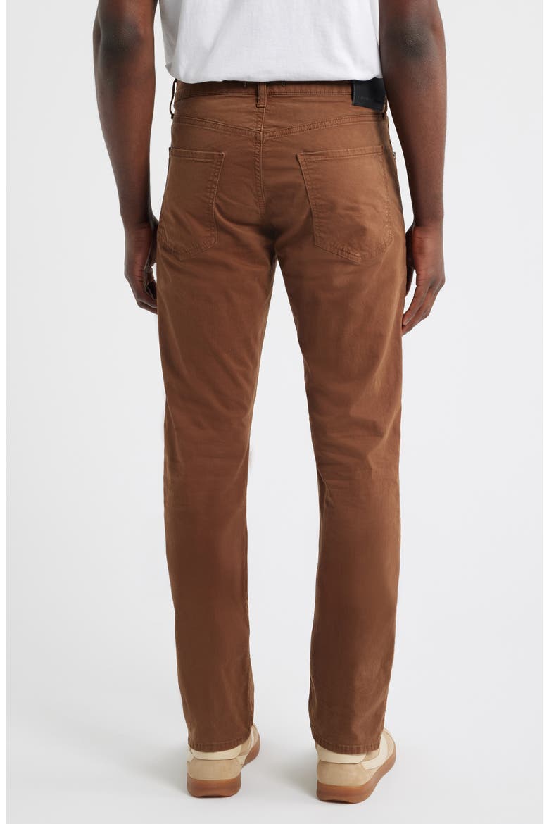 Gage Slim Straight 5-Pocket Pants, Alternate, color, COGNAC LIGHT