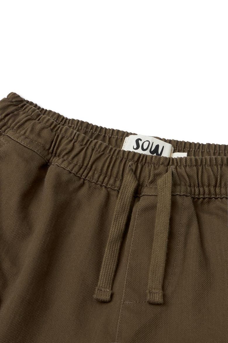 Organic Cotton Cargo Shorts, Alternate, color, Military Olive