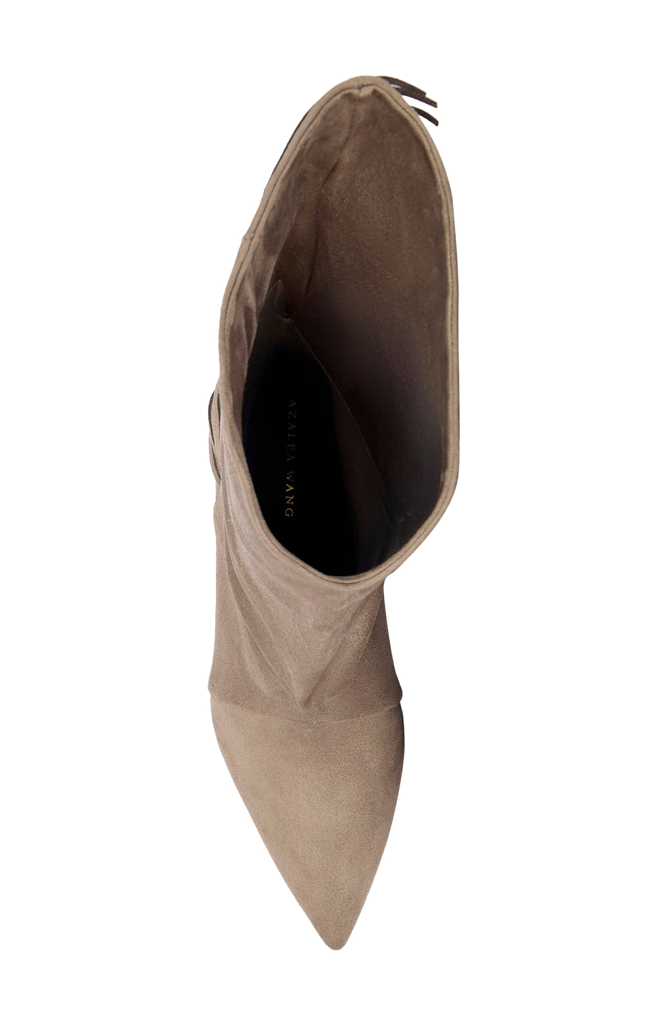 Sariah Fringe Boot, Alternate, color, TAUPE