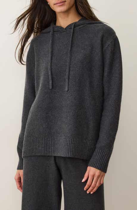 Marine Layer Chalet Cotton Blend Knit Hoodie