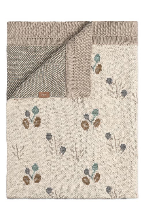 Crane Baby Avery Organic Cotton Muslin Swaddle Blanket In White