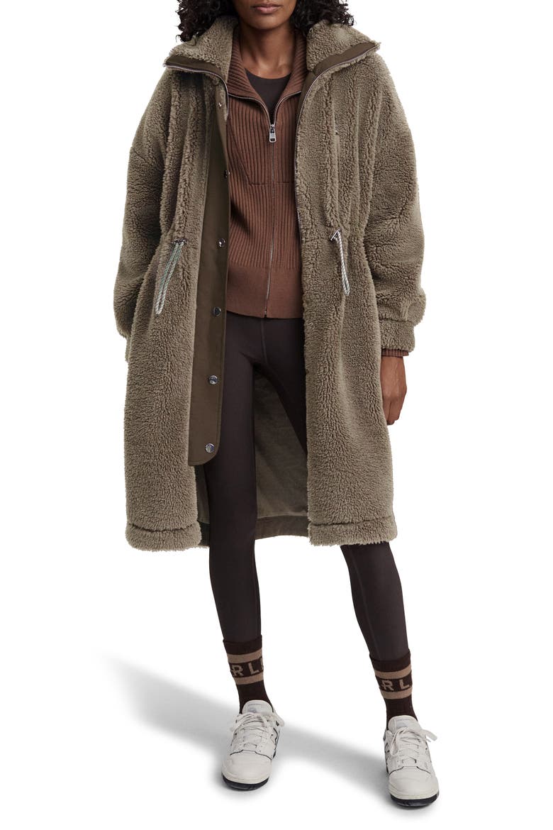 Jones High Pile Fleece Jacket, Main, color, FALLEN ROCK/ CROCODILE