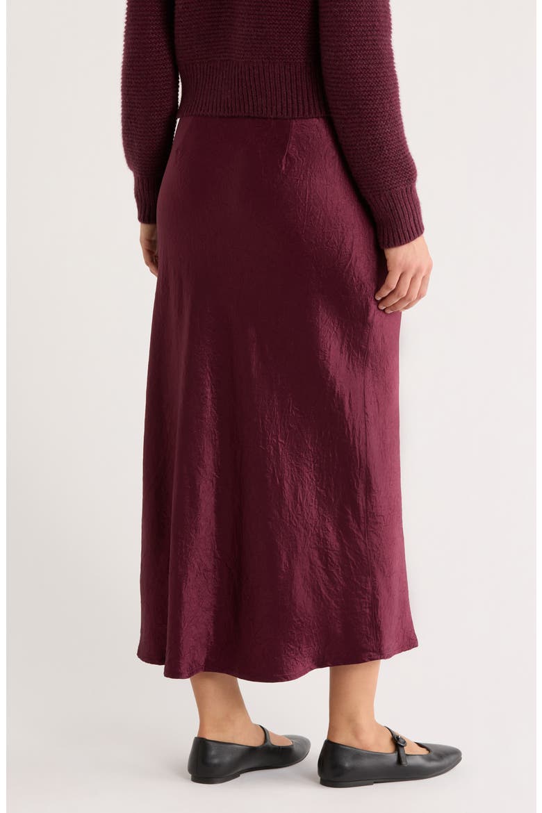 Gabriella Crinkle Slip Skirt, Alternate, color, FIG