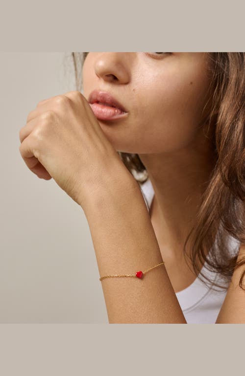 Enamel Copenhagen Amore Bracelet In Gold