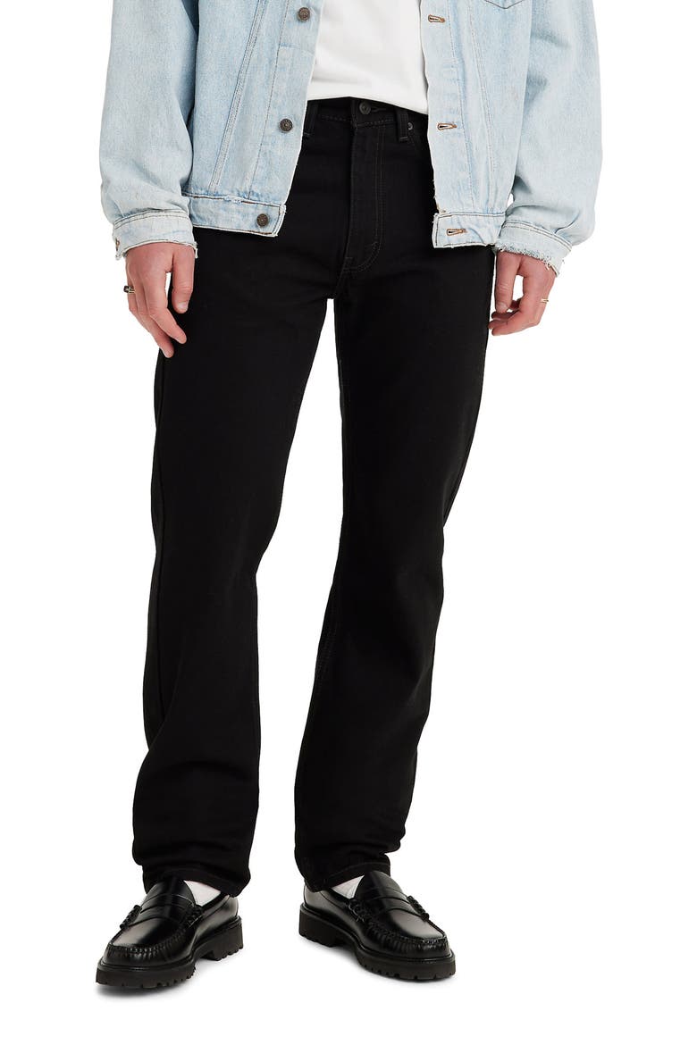 505™ Relaxed Straight Leg Jeans, Main, color, SOMEWHERE BEYOND RIN