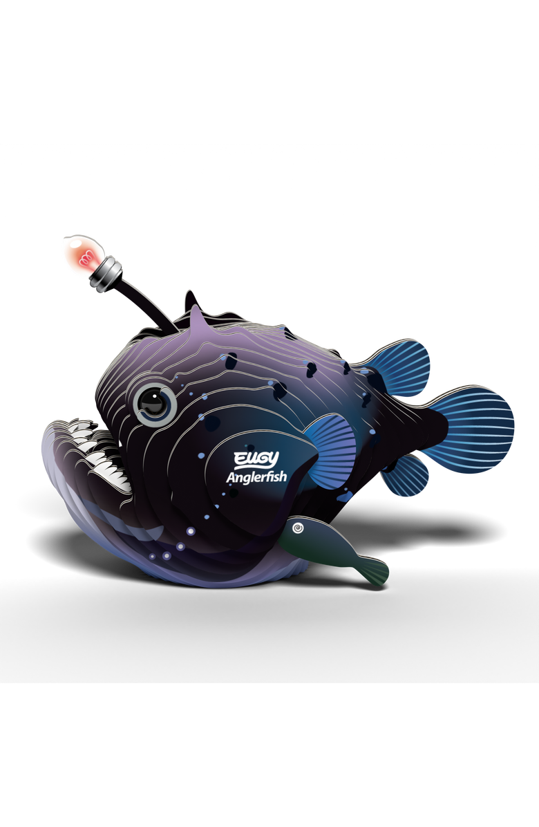 Eugy Puzzles Anglerfish 3D Puzzle, Alternate, color,