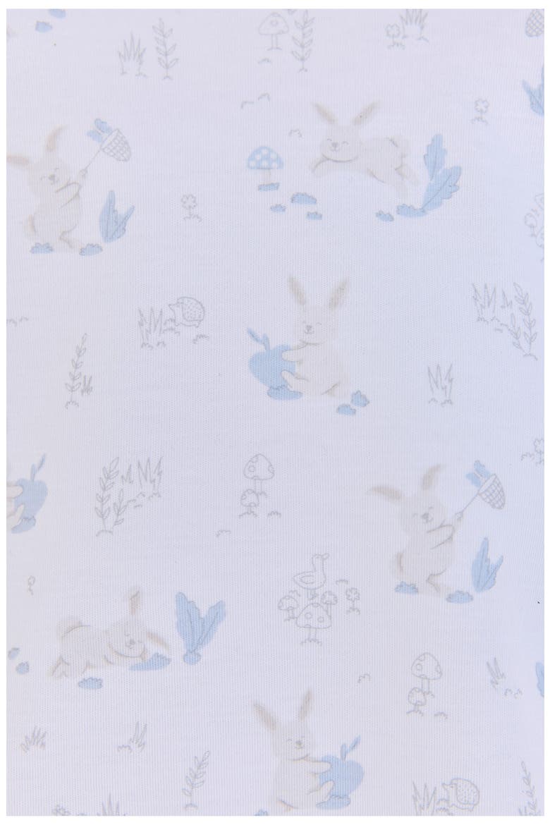 Bunny Romper Set Boys, Alternate, color, Light Blue