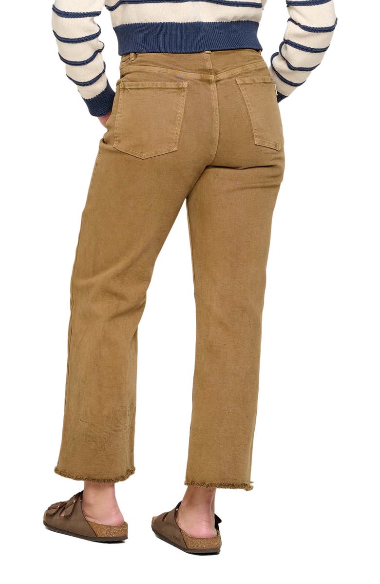 Toad & Co Women's Balsam Cutoff Jean, Alternate, color, Honey Brown