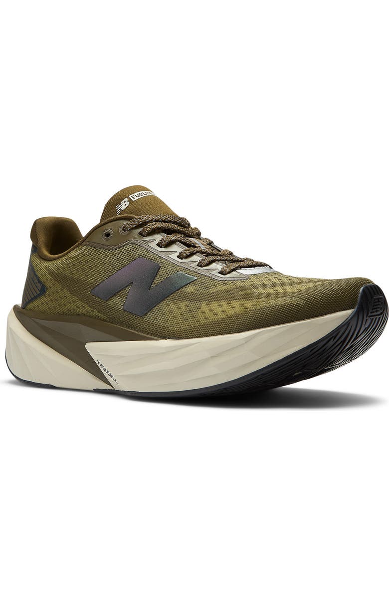 New Balance FuelCell Rebel v5 Running Shoe, Main, color, Woodland/ Shipyard