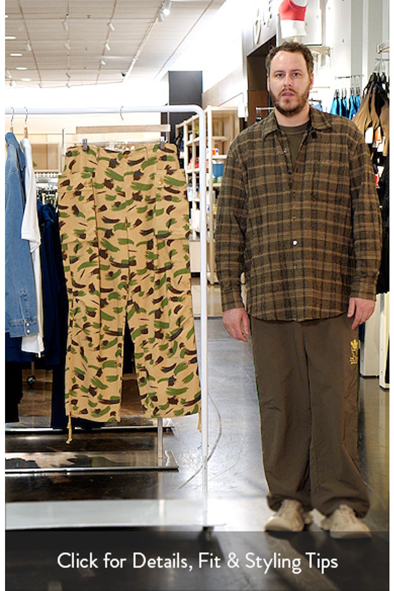 Brushstroke Canvas Utility Pants video
