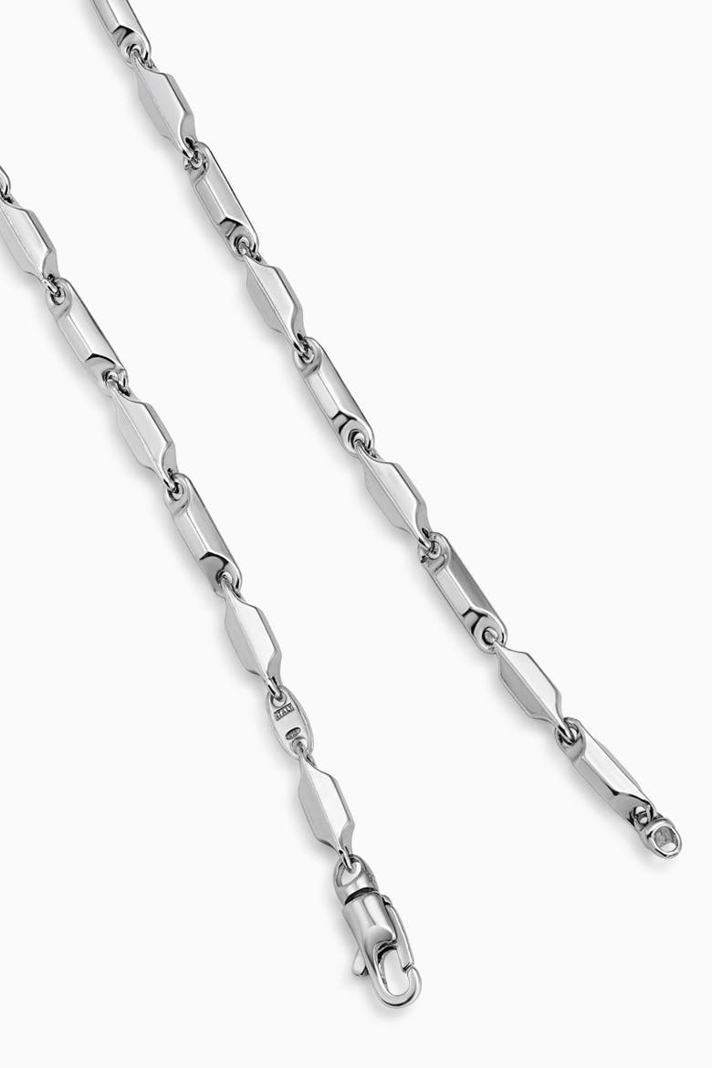 Men's Sterling Silver Marine Link Chain, Alternate, color, Silver