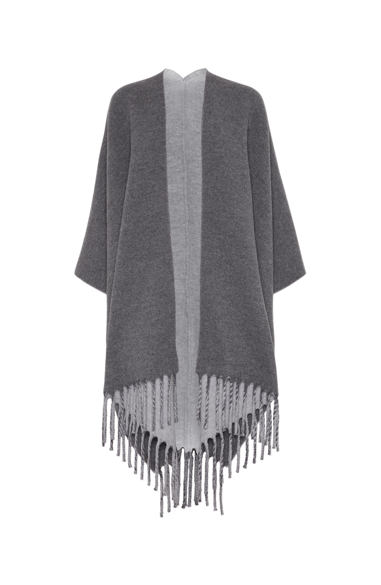 Brunello Cucinelli Double knit poncho, Main, color, 