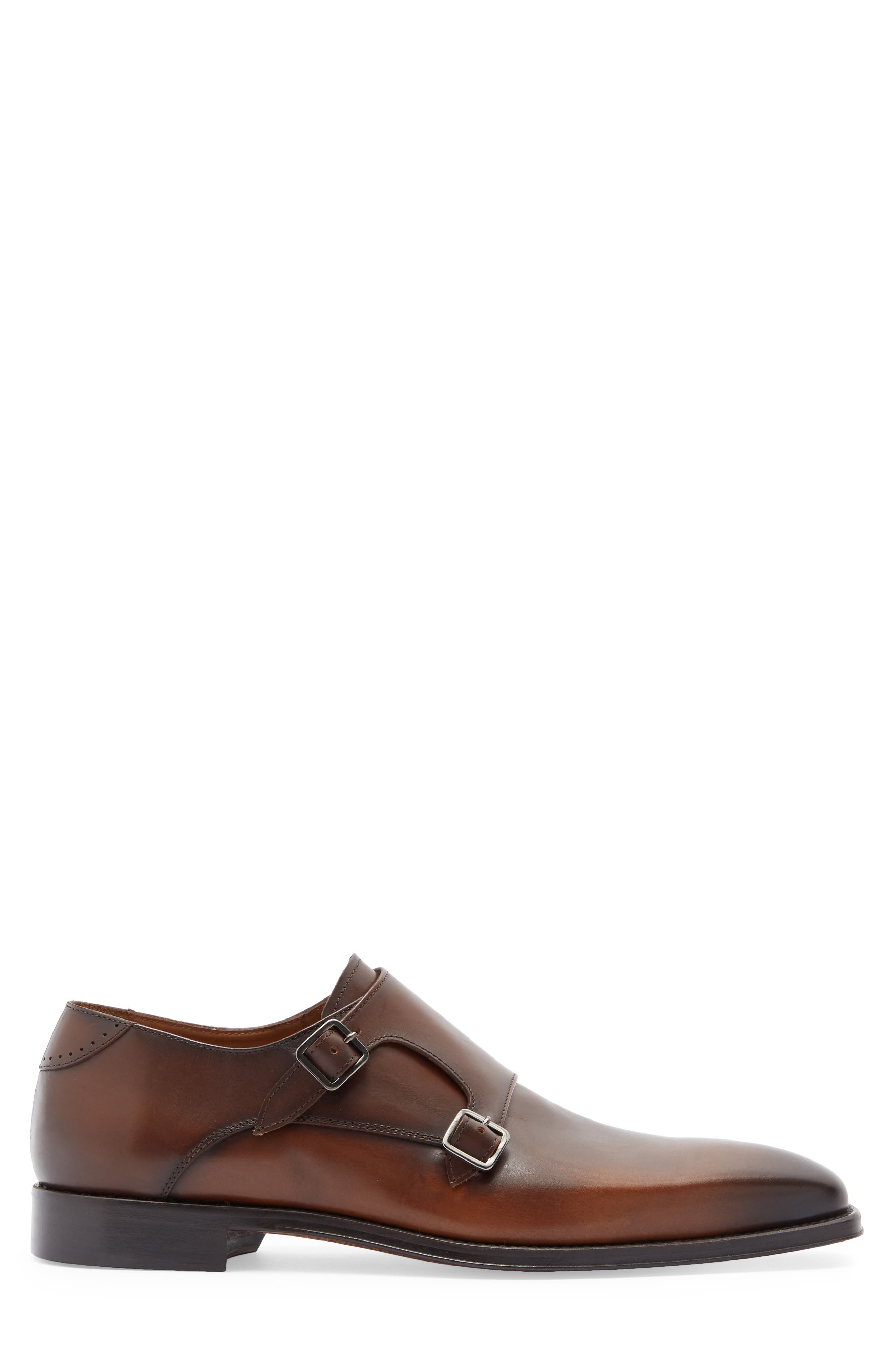 ANTONIO MAURIZI Double Monk Strap Shoe, Alternate, color, 