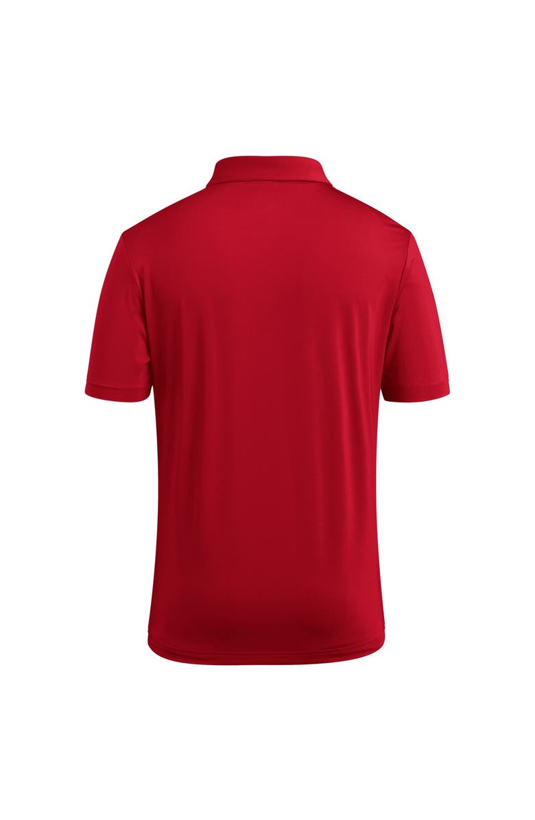 adidas Men's adidas Scarlet Nebraska Huskers Ultimate 365 Polo, Alternate, color, 