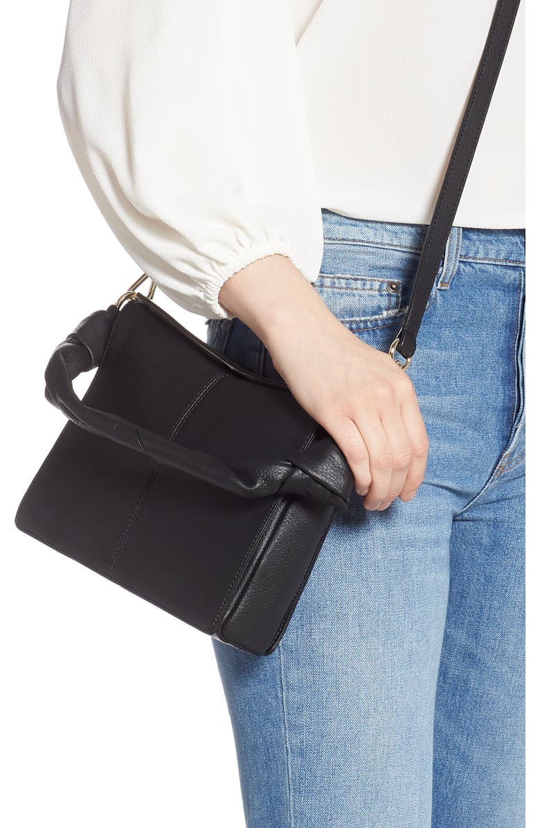 Vince Camuto Dian Leather Top Handle Bag, Alternate, color,