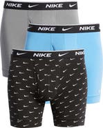Nike Dri-FIT Essential Assorted 3-Pack Stretch Cotton Boxer Briefs
