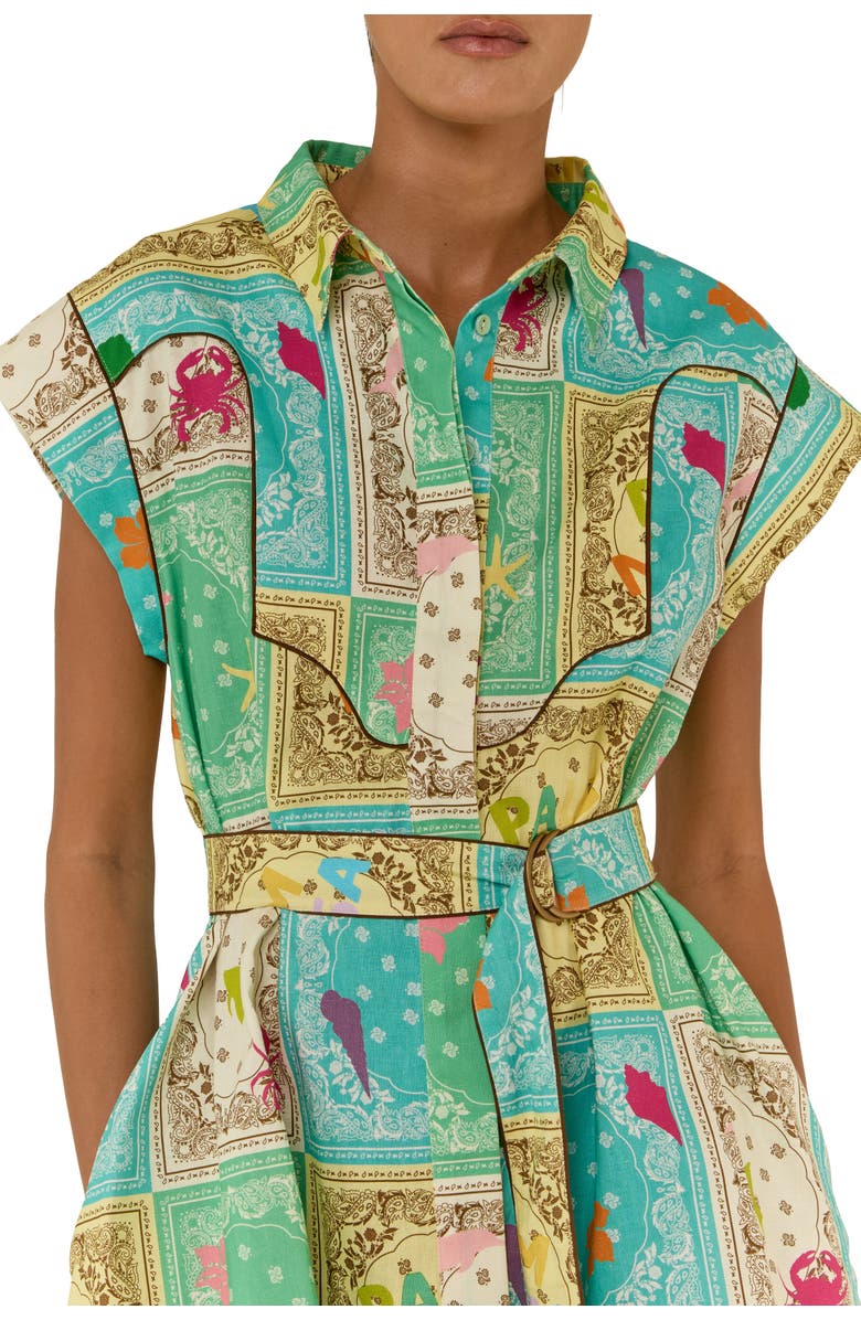 Palm Noosa Manon Mini Dress, Alternate, color, Copricollo