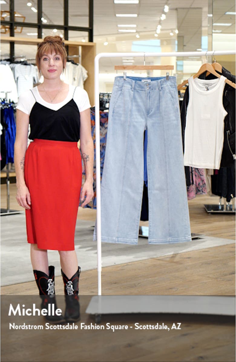 Brooklyn High Waist Wide Leg Jeans, sales video thumbnail