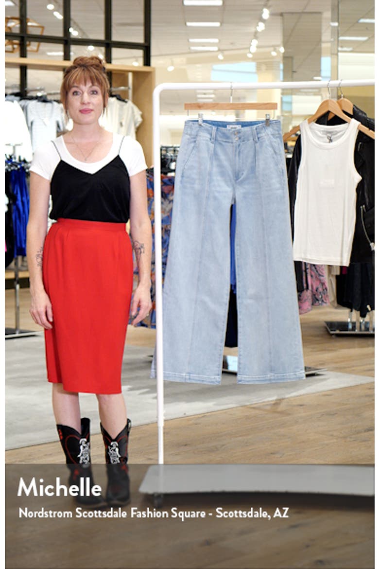 Brooklyn High Waist Wide Leg Jeans video