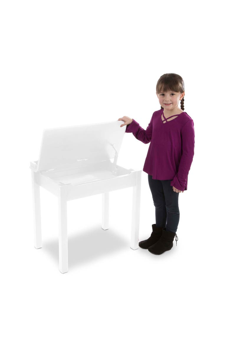 Wooden Lift Top Desk & Chair Set, Alternate, color, 000