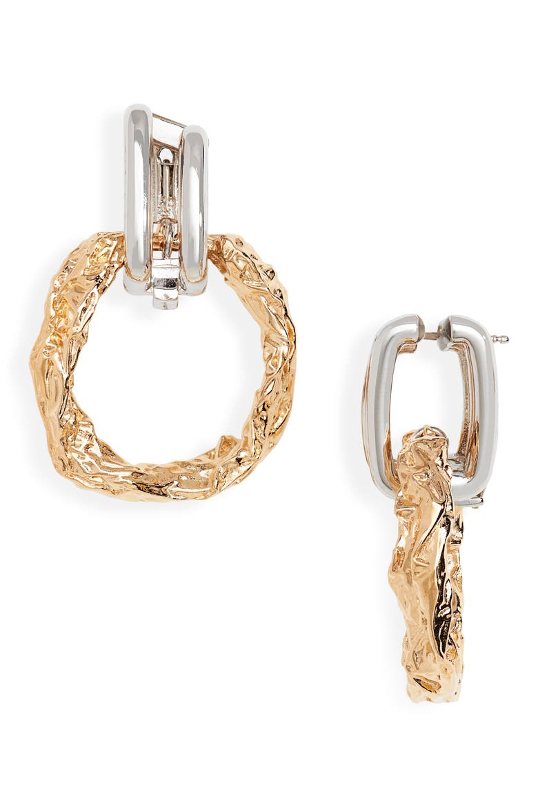 Anouck Hoop Earrings, Main, color, GOLD