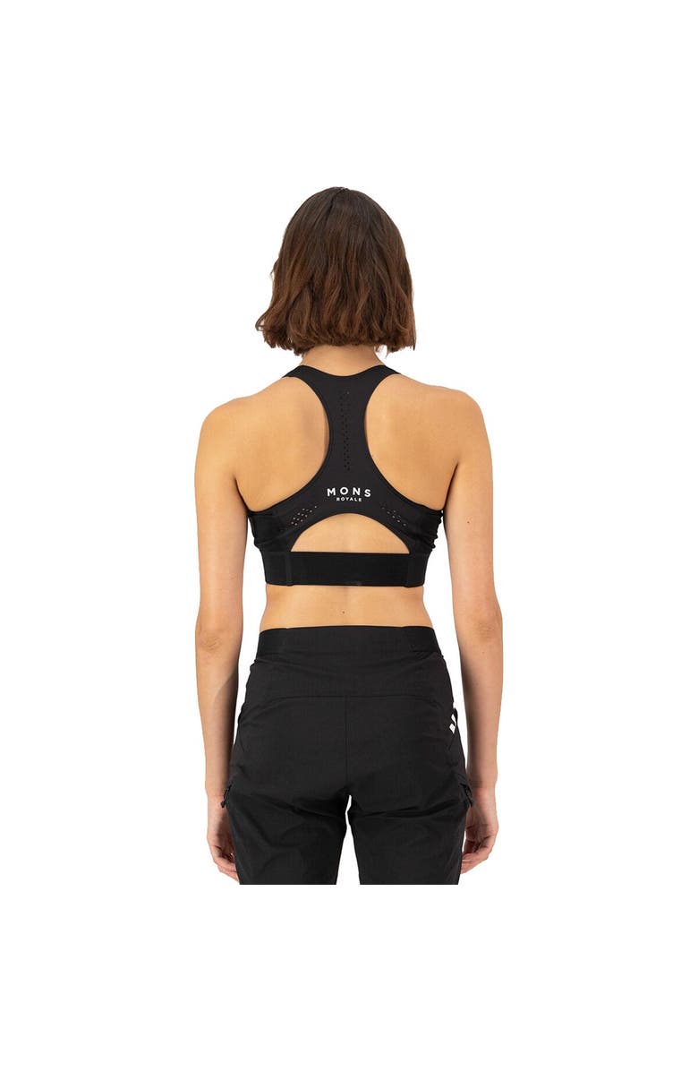 Mons Royale Stratos Bra - Women's, Alternate, color, Black